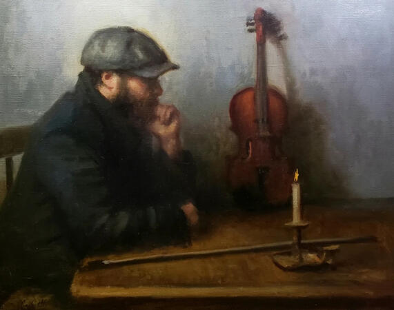 Rest 16"x20" oil on linen