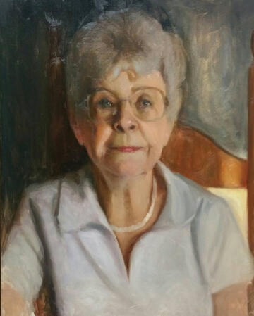Eula 18"x24" oil on canvas Untitled
