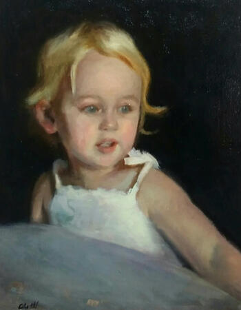 Lucy 11"x14" oil on linen
